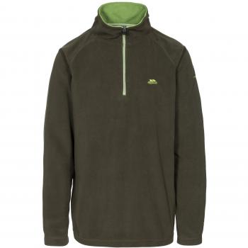 Herren Fleecejacke Trespass Blackford – Halbzipper, anti Pilling