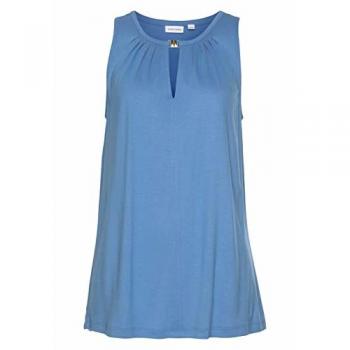 LASCANA Tanktop für Damen, elegant, blau, Gr. 32/34