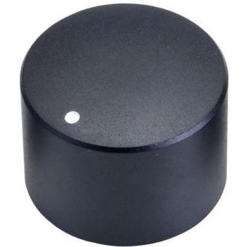 Cliff FC7232 Schraubdrehknopf schwarz – 25 × 18 mm