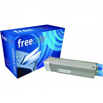 Freecolor Toner kompatibel mit Oki C5850/5950 schwarz (Ersatz für 43865724)