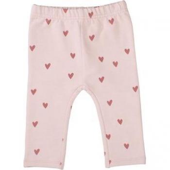 Leggings Felpati Staccato con Motivo a Rose