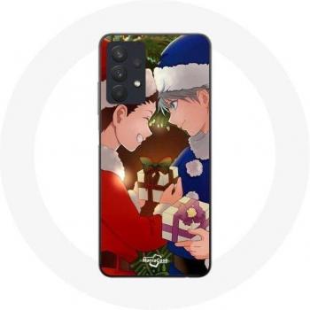 Hunter x Hunter Gon und Killua Weihnachtsmotiv Hülle für Samsung Galaxy A32 5G