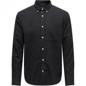 ONLY & SONS Langarmhemd 'ONSGUDMUND SLIM 1-PKT SOLID SHIRT NOOS'