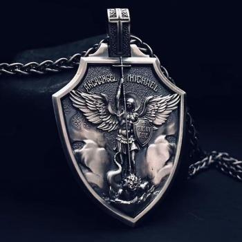 Collier Totem Archange Saint Michel