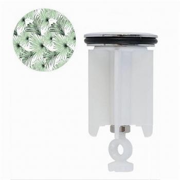 Tappo Lavabo e Bidet Universale 40mm Design Tropicale 87280
