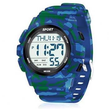 WIFORT Blue Marine Sport Digital Watch