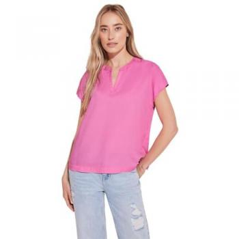 Hüftlange Bluse in Pink von STREET ONE
