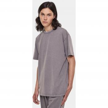 Urban Classics Heavy Acid Wash T-Shirt, Dunkelblau
