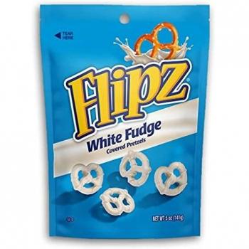 Flipz White Fudge Pretzels 5 oz