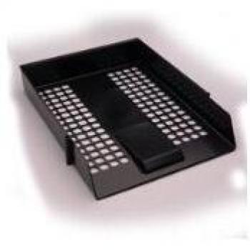 Black Plastic Letter Tray 12 Pack WX10050