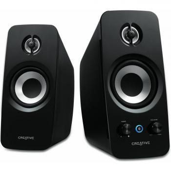 Creative T15W Wireless Speakers with Aux-in and BasXPort Technology