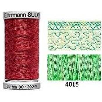 Sulky 30wt Cotton Quilting Thread 300m Cool Waters