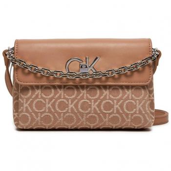 Re-Lock Mini Umhängetasche von Calvin Klein in Beige