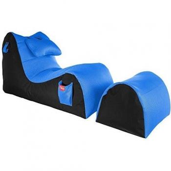 Relax Series RX Ice Gaming-Sitzsack – 1-Size – Kompatibel mit PS4, XboxOne, Nintendo DS/Switch – Made in Germany