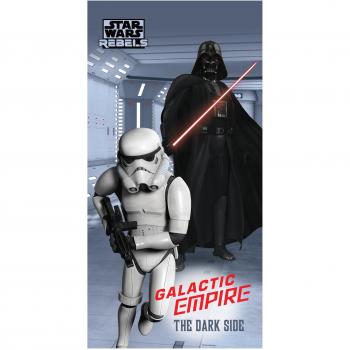 Drap de Plage Star Wars Côté Obscur Coton Gris 70 x 120 cm