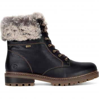 Remonte Schnürschuhe D0B74-01 Schwarz