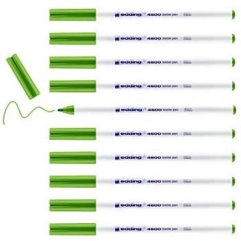Edding Textil-Filzstift Rundspitze hellgrün