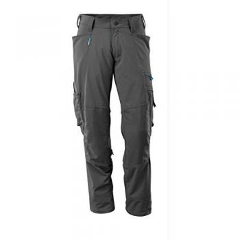 Pantaloni Mascot Mod. Advanced – Grigio Scuro – Taglia 50 – Protezione Kneepads e Tasche