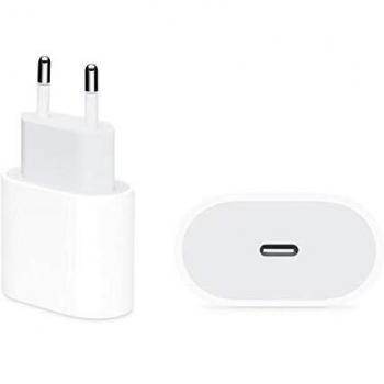 Mini Carregador Innjoo USB‑C 20W Branco para Viagem