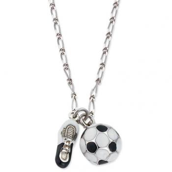 Scout Collier Enfant Argent Email et Chaussure de Foot