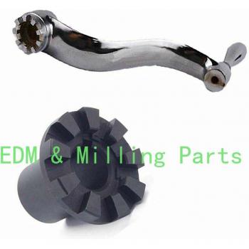Bridgeport CNC Elevating Knee Crank with Gear Shaft Clutch Insert