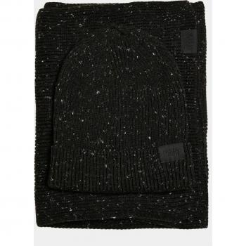 Urban Classics Nap Yarn Grey Beanie and Scarf Set