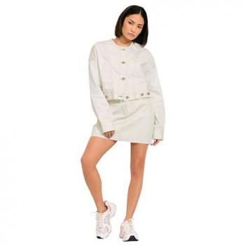 PixieGirl Women's Cream Mini Skirt – Petite Denim, 14