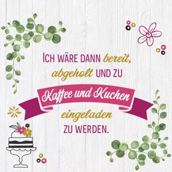 Mit dir ist Montag halb so schlimm: Aufsteller für gute Laune am Arbeitsplatz