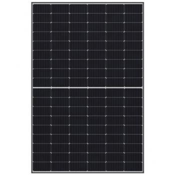 Modulo Solare Sharp 410W, Medio Taglio, MultiBB, Cornice Nera, Backsheet Bianca (NU-JC410B)