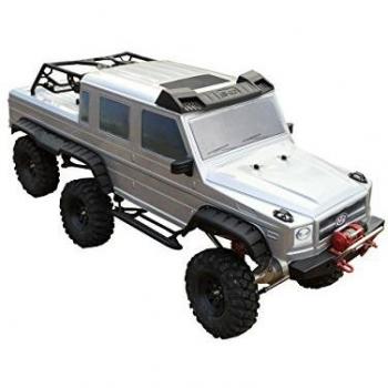 Amewi 22165 – amxrock Bullet V2 Realistic 6X6 Body Shell, Silver Finish