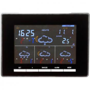 Technoline WD 4027 digitale Wetterstation in Schwarz