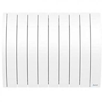 Radiateur électrique connecté à inertie fluide Sauter Ipala Horizontal 1500W Blanc