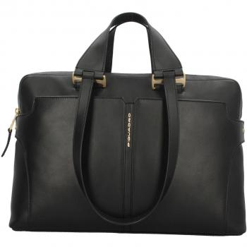 Piquadro Ray cartella porta pc 15,6 in pelle nera