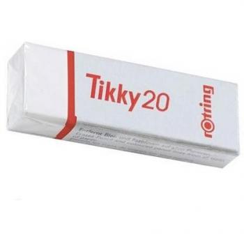 Borracha Rotring Branca 20 Unidades Tikky