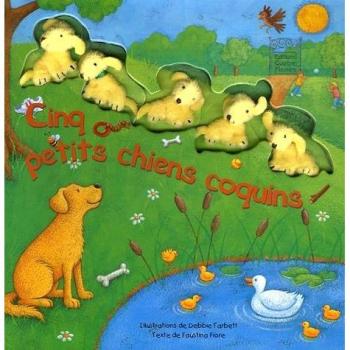 Cinq petits chiens coquins