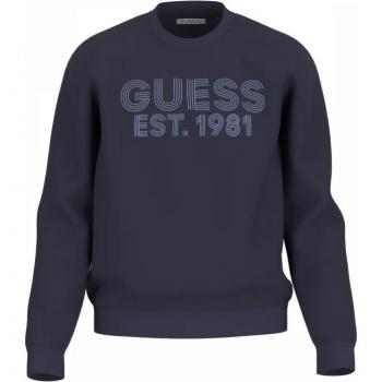 Felpa Guess Beau Blu Smart XL