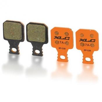 XLC BP‑O20 Shimano Disc Brake Pads – 50 Pack (Orange) – One Size – Unisex Compatibility