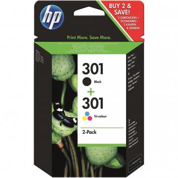 Inchiostri HP 301 Kit Combinato