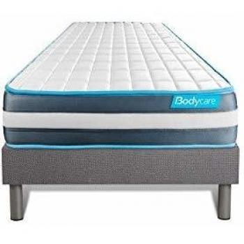 Ensemble BODYFORM 90×190 Mémoire de forme 3 zones BODYCARE