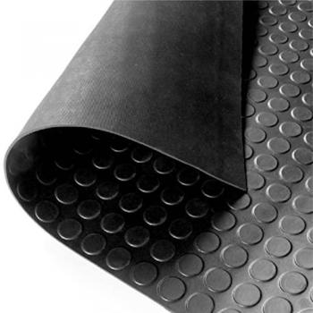 Pavimento FlexiCírculo Negro 3 mm – Rollo Completo 15 m