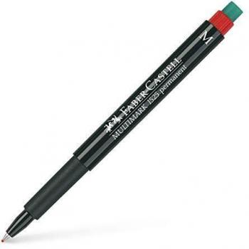 Faber-Castell 152521 Multimark permanent M Folienschreiber, rot