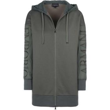 Chaqueta Doble Tejido con Cremallera Emporio Armani Mujer