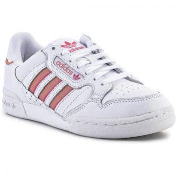 Baskets Adidas Continental 80 Femme, Couleur Blanc, Cuir