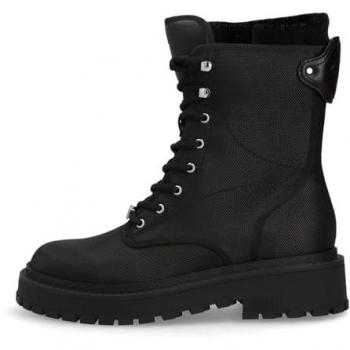 Liu Jo Damen Schnürstiefeletten Rumi 05 Schwarz Größe 40