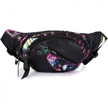 Sac à bandoulière de poitrine à fleurs