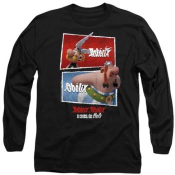 Asterix & Obelix Black Long Sleeve 2XL Tee – Heroic Boxes Edition