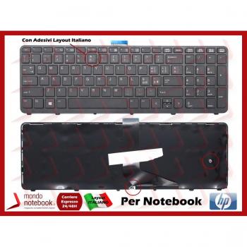 HP ZBook 15 17 G1 G2 Tastiera Layout IT Sans Backlight Trac