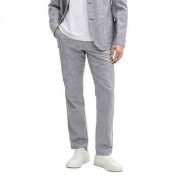 TOM TAILOR Regular Fit Chinohose mit Leinenanteil