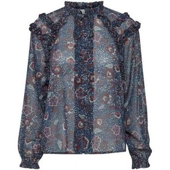 Atelier Rêve Irmureno Bluse für Damen (Blau, 44)