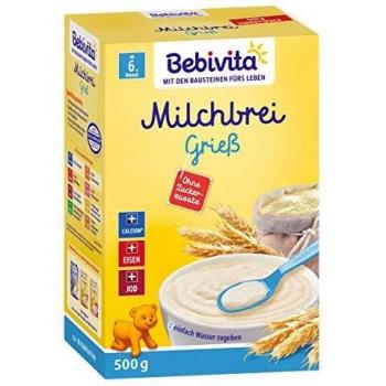 Bebivita Grießbrei ohne Zucker, 3er Pack (3 x 500g)